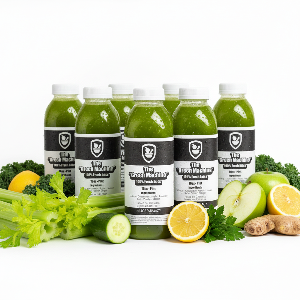 Green Machine - Weekly Program - 7 Cold-Pressed Juices