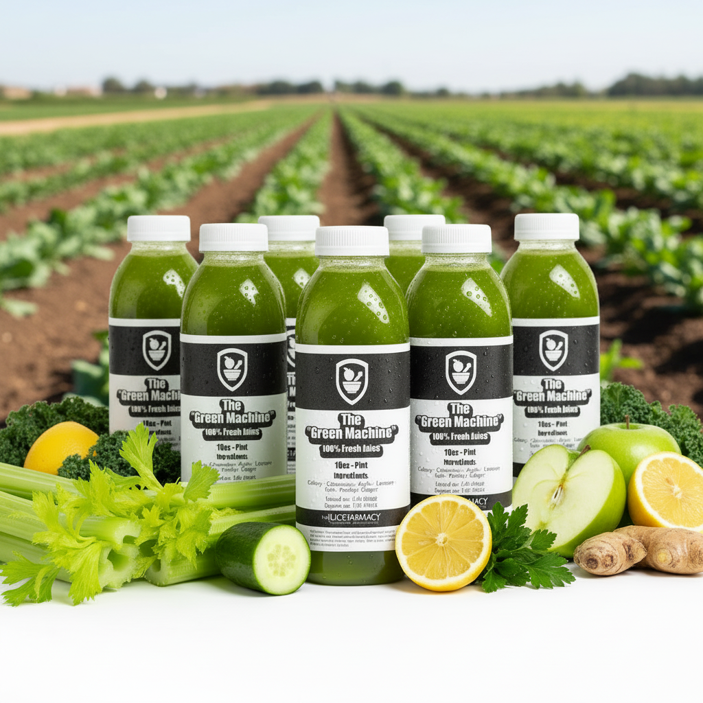 Green Machine - Weekly Program - 7 Cold-Pressed Juices