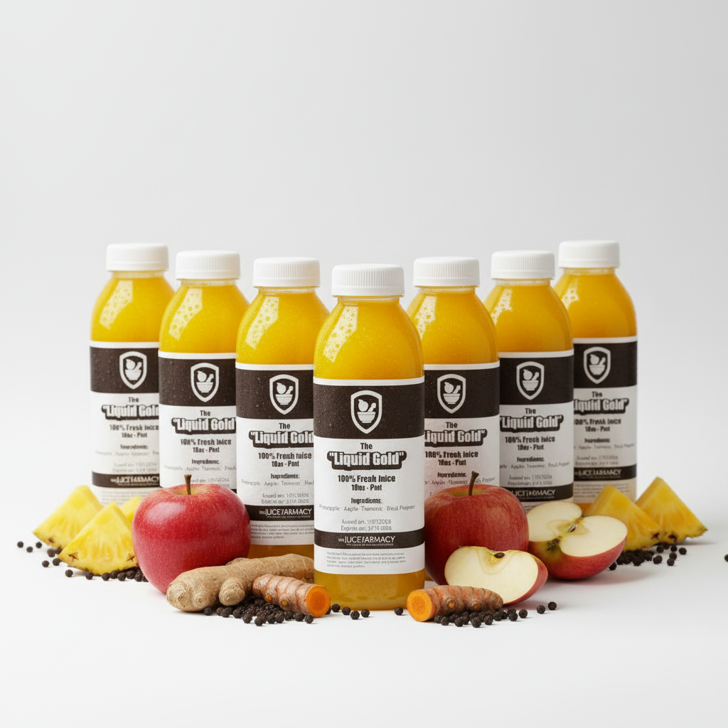 Liquid Gold - Weekly Program: 7 Cold-Pressed Juices