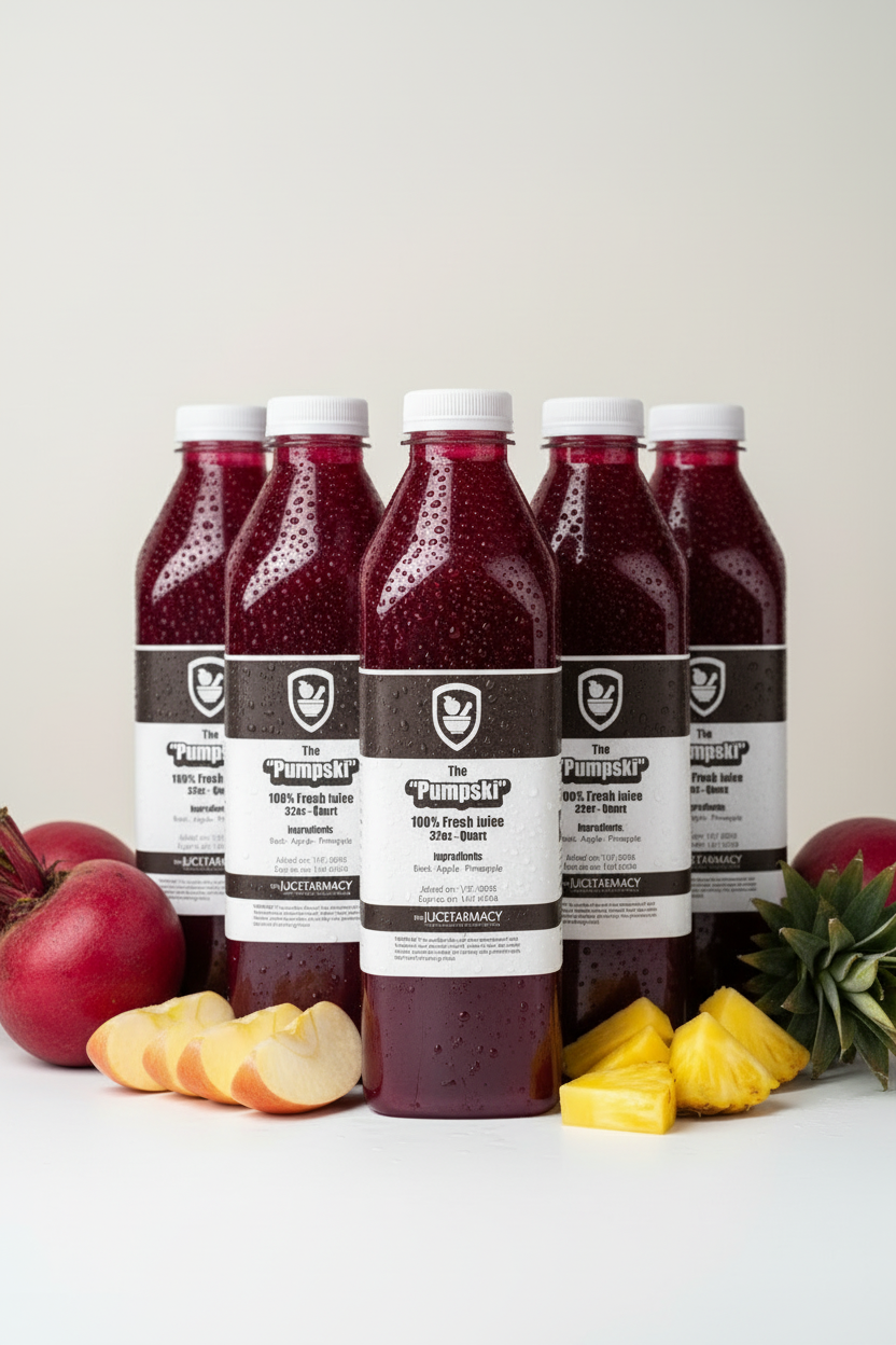 Pumpski - Weekly Program 7 Cold-Pressed Juices