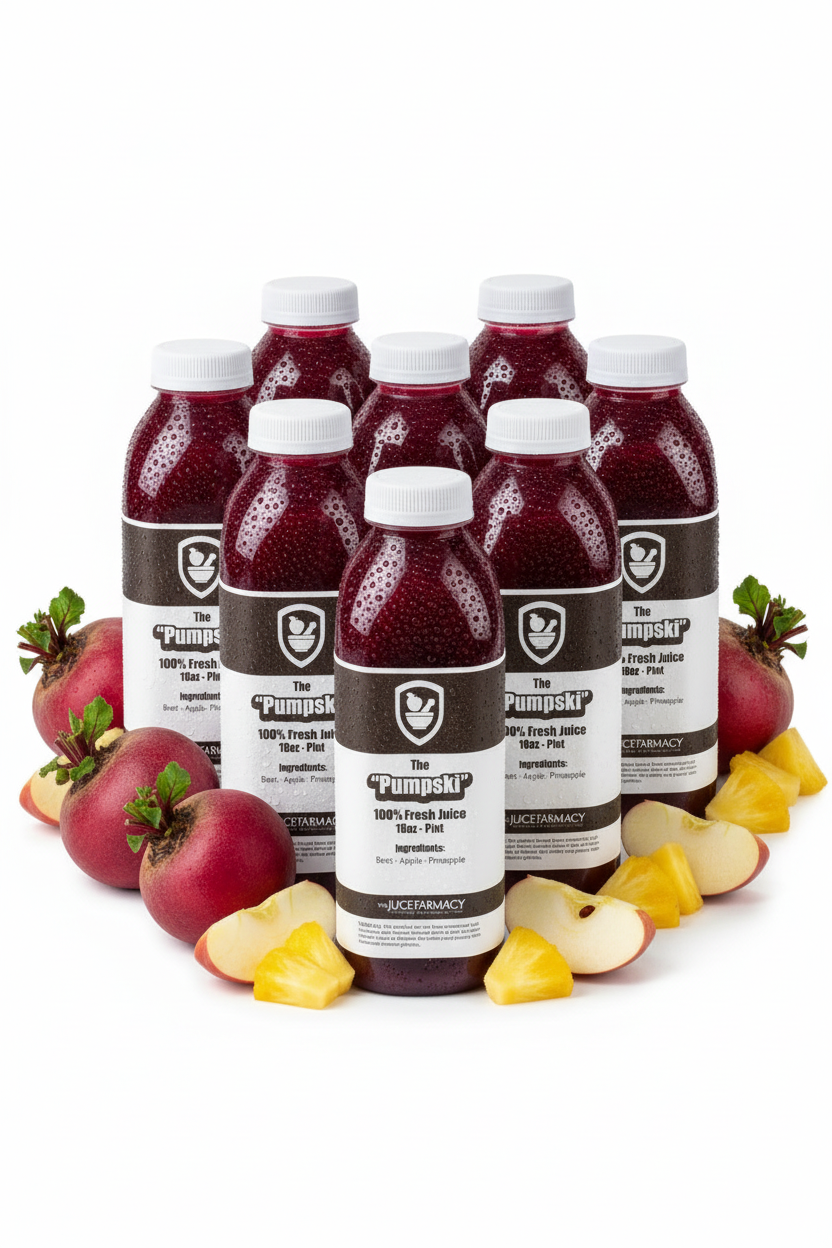 Pumpski - Weekly Program 7 Cold-Pressed Juices