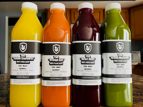 3-DAY CLEANSE: 12 Cold Pressed Fresh Juices