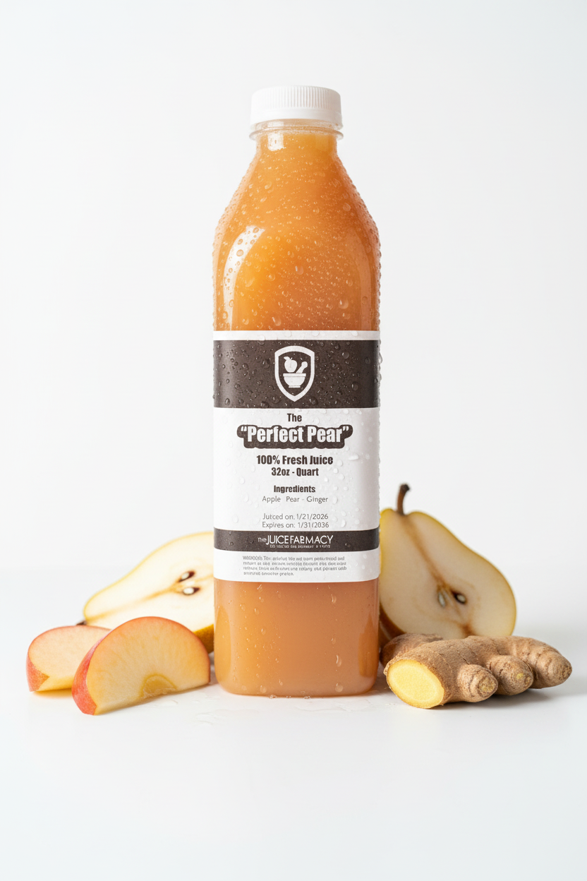Perfect Pear - Weekly Program: 7 Cold-Pressed Fresh Juices