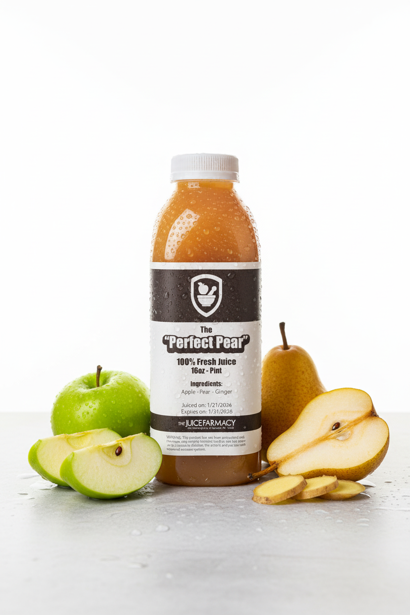 Perfect Pear - Weekly Program: 7 Cold-Pressed Fresh Juices