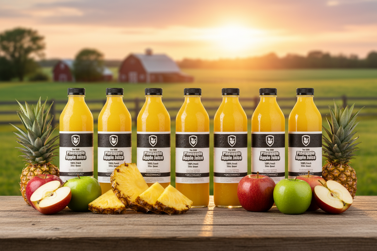 Pineapple Apple: Weekly Program - 7 Cold-Pressed Juices