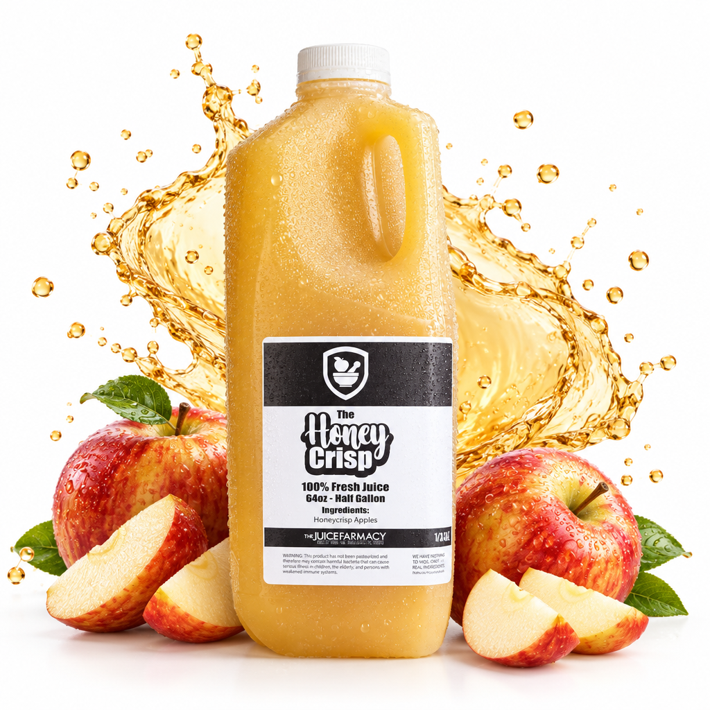 Honeycrisp Apple - Limited Time Half Gallon Special: 64oz Cold-Pressed Fresh Juice