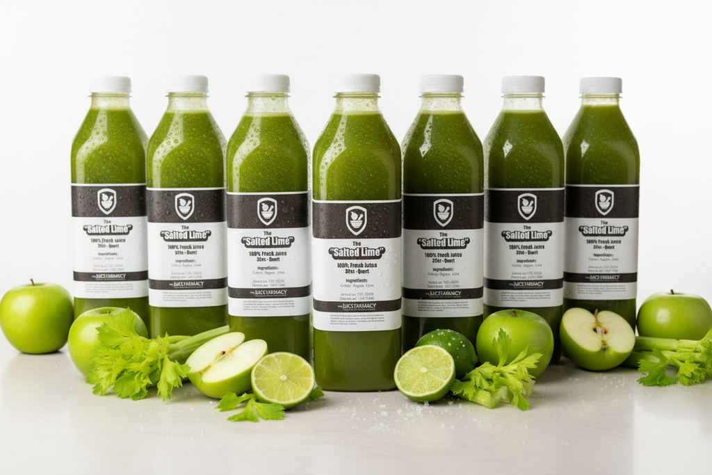 Salted Lime: Weekly Program - 7 Cold-Pressed Juices